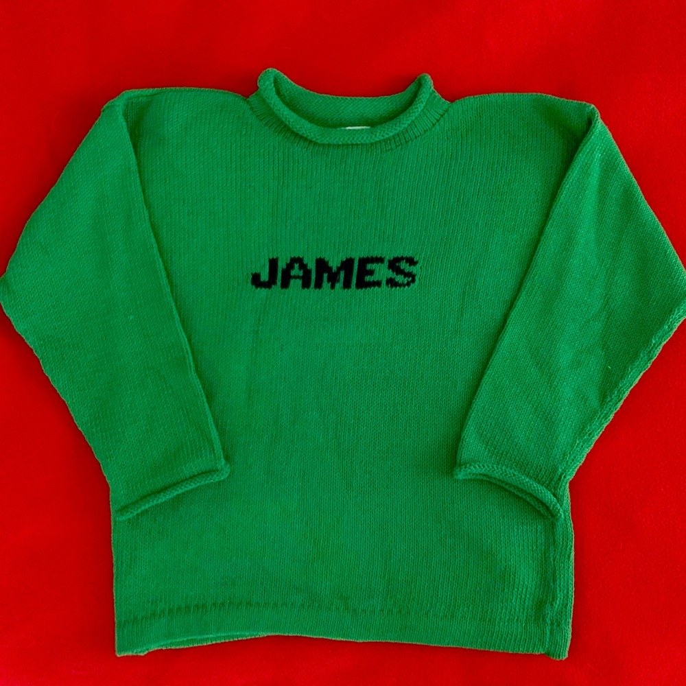 NEW Custom Knit Rollneck Sweater JAMES